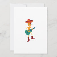 Festividad Skeleton Guitar Player