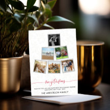 Festividades de collage de Navidades modernos de m