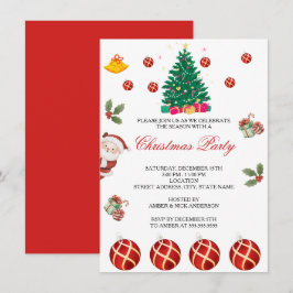 Invitación Festividades de navidades