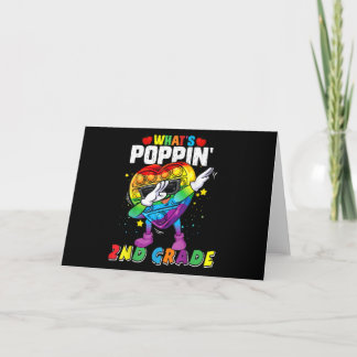 Invitación Fidget Toy What's Poppin' 2º grado 100º día de s