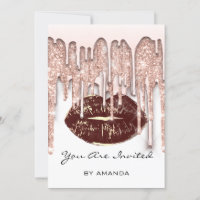 Fiesta 16º Labios Rojo Beso Rosa Brillo Blanco Mar