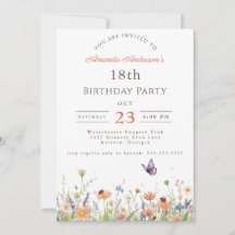 Fiesta 18 Aniversario del Jardín Púrpura de Flor S