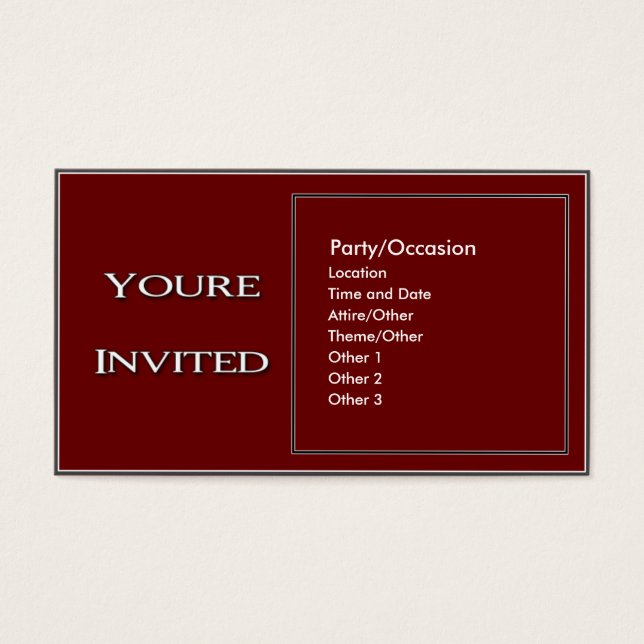 INVITACIÓN FIESTA 2 (Frente)