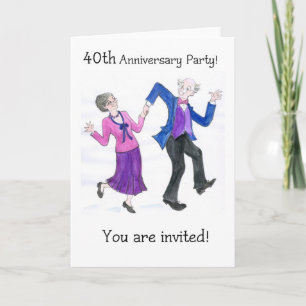 Invitación Fiesta 40 Aniversario