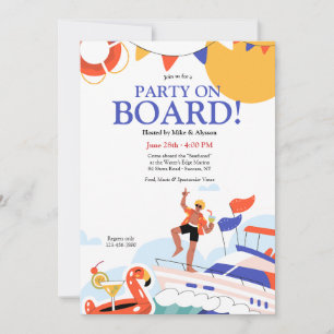 Invitación Fiesta a Bordo