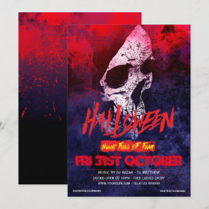 Invitación Fiesta Adulto de Halloween