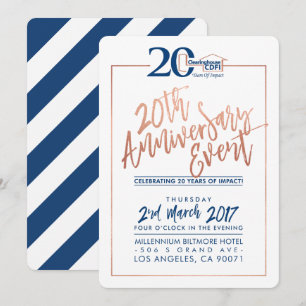 Invitación FIESTA ANIVERSARIO personalizado INVITE A LA Armad