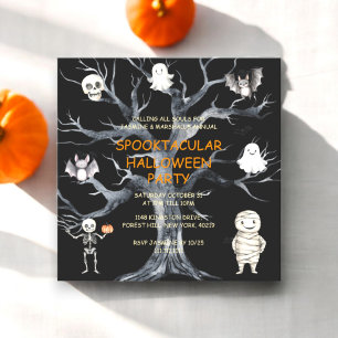Invitación Fiesta anual de la familia de Halloween