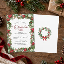 Fiesta anual de Navidad para empleados corporativo
