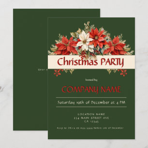 Invitación Fiesta anual de Navidades corporativos