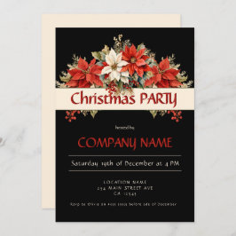Invitación Fiesta anual de Navidades corporativos