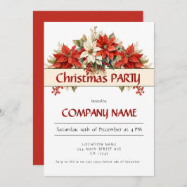 Invitación Fiesta anual de Navidades corporativos