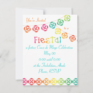 Invitación Fiesta Arcoiris