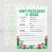 Fiesta Baby Predictions Consejos de Baby Shower Ju