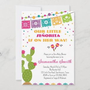 Invitación Fiesta Baby Shower