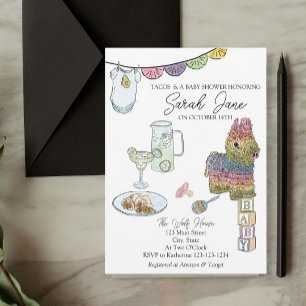 Invitación Fiesta Baby Shower