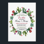 Invitación Fiesta Baby Shower Cactus Chica Niño Invitado Mexi<br><div class="desc">Esta invitación de Cactus Fiesta es perfecta para una Baby Shower, ducha de pareja, ducha de Mamá, examen de género, etc. SIMPLEMENTE CAMBIE EL TEXTO PARA QUE SE AJUSTE A SU FIESTA. Se incluye la impresión posterior. Vea los elementos coincidentes en la colección de la Fiesta de Wow Wow Meow...</div>