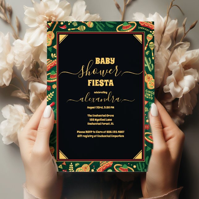 Invitación Fiesta Baby Shower Fundición Mexicana (Subido por el creador)