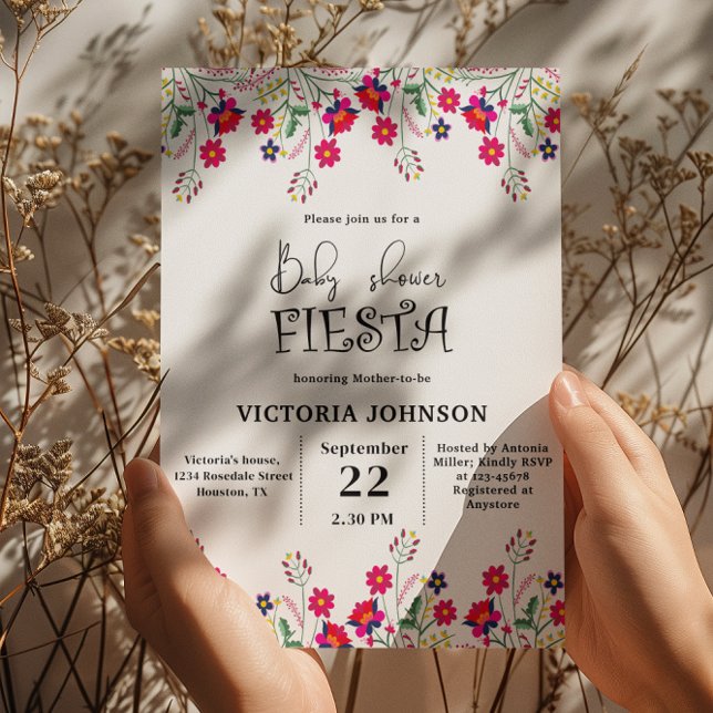 Invitación Fiesta Baby Shower Party Invitation (Subido por el creador)