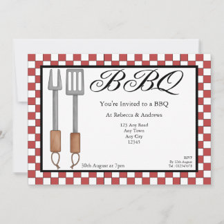 Invitación Fiesta BBQ