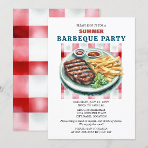 Invitación Fiesta BBQ