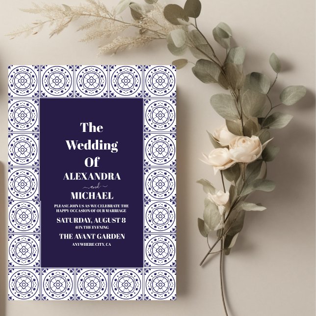 Invitación Fiesta Boda floral colorida mexicana (Subido por el creador)