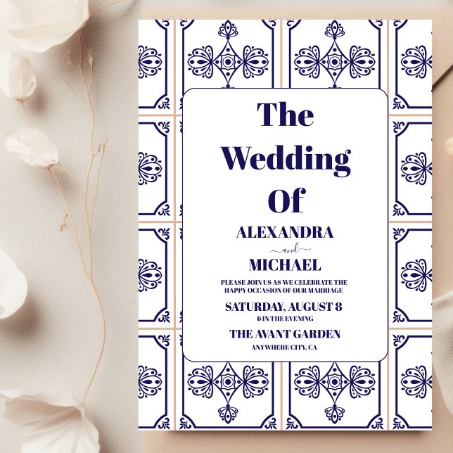 Invitación Fiesta Boda floral colorida mexicana (Subido por el creador)