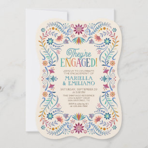 Invitación Fiesta Boho Engagement Party