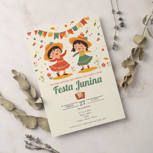 Invitación Fiesta brasileño Festa Junina