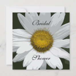Invitación Fiesta  Bridal Daisy Flower Garden White