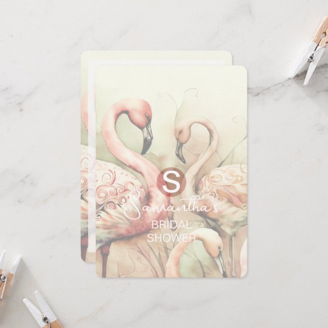 Invitación Fiesta Bridal Shower (Anverso/Reverso In Situ)