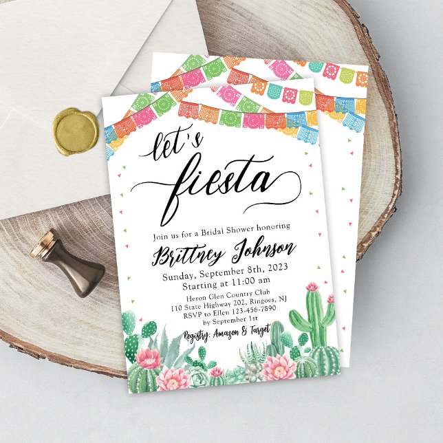 Invitación Fiesta Bridal Shower Taco México (Subido por el creador)