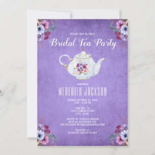 Invitación Fiesta Bridal Shower Tea