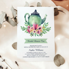 Invitación Fiesta Bridal Shower Tea