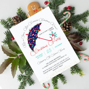 Invitación Fiesta Brunch de Navidad y Año Nuevo