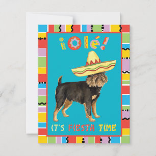 Invitación Fiesta Brussels Griffon