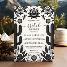 Fiesta Cactus Love In Bloom Mexicans Bridal Shower