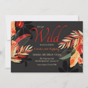 Invitación Fiesta Calurosa de Verano