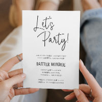 Fiesta Casual Backyard Graduation Party