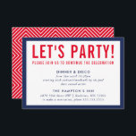 Invitación FIESTA CELEBRACIÓN INFO moderno negrita azul marin<br><div class="desc">por kat massard >> www.simplysweetPAPERIE.com <<< Un diseño sencillo para sus TARJETAS FIESTAS - para que coincidan con sus invitaciones principales. Me encanta el diseño, pero me gustaría ver algunos cambios - otro esquema de color, producto, agregar una foto o adaptado para una ocasión diferente - no hay preocupaciones simplemente...</div>