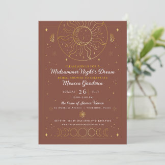 Invitación Fiesta Celestial de Despedida de Soltera de Ensueñ