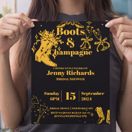 Invitación Fiesta Champagne