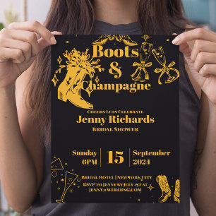 Invitación Fiesta Champagne