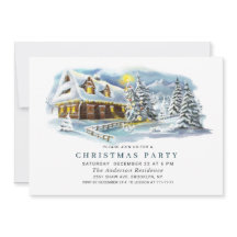 Fiesta Chic de Navidad de árbol de pino acuarela