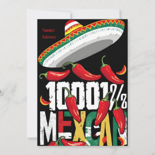 Invitación Fiesta Cinco de Mayo