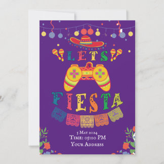 Invitación Fiesta Cinco de Mayo