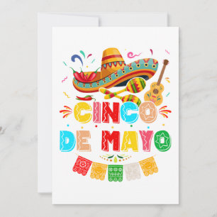 Invitación Fiesta Cinco de Mayo
