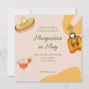 Invitación fiesta cinco de mayo