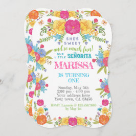 Invitación Fiesta, cinco de mayo cumpleaños