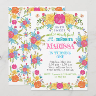 Invitación Fiesta, cinco de mayo cumpleaños